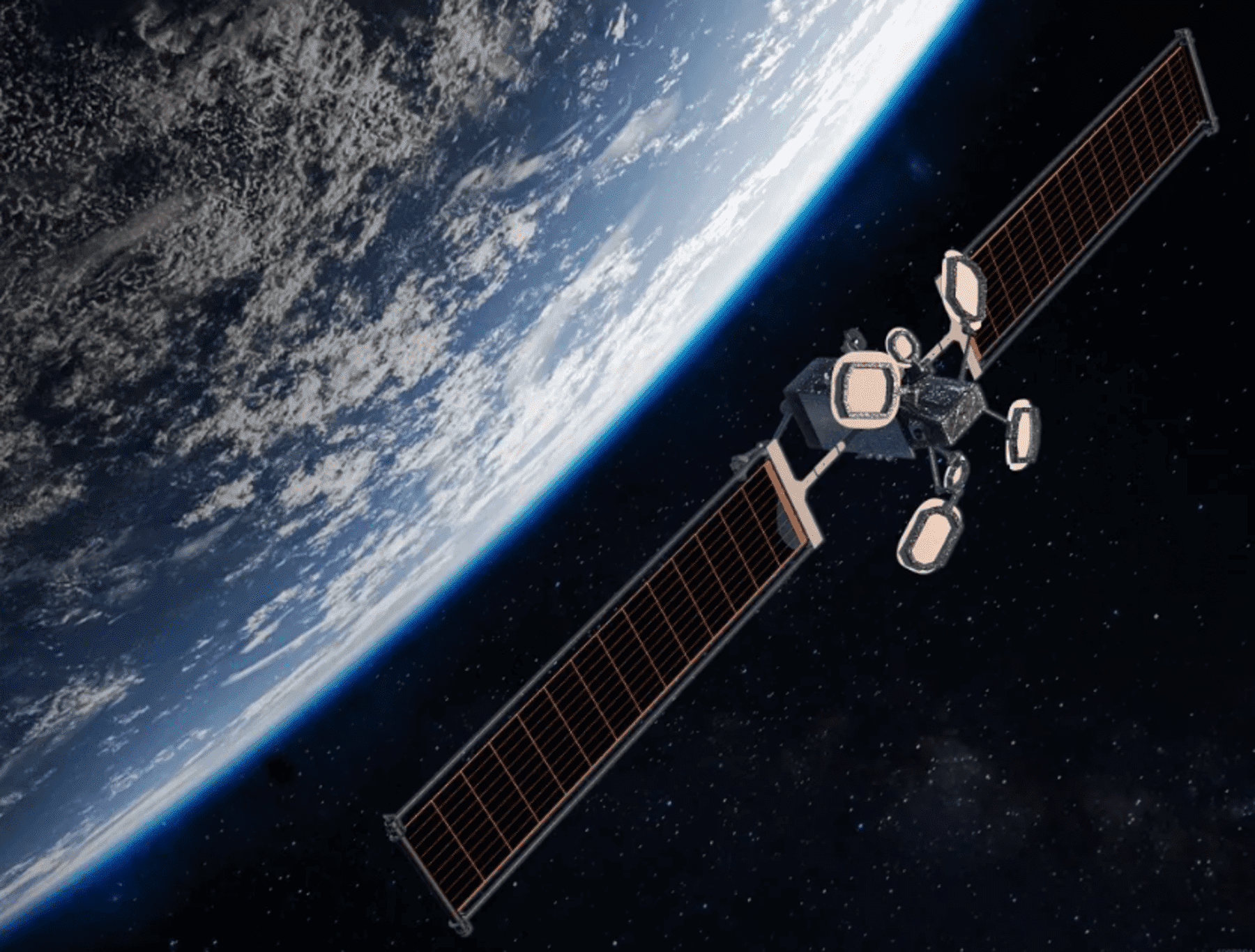 Ovzon 3 успішно розгортає сонячні батареї на геостаціонарній орбіті