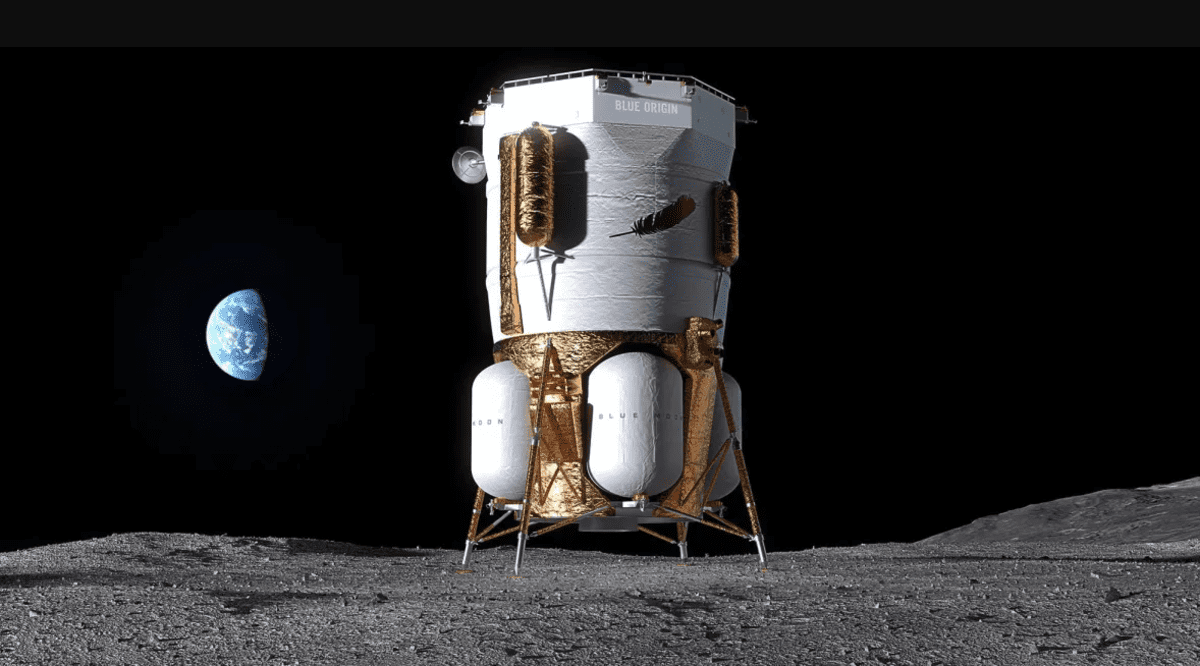 Корисний вантаж NASA для польоту в першій місії місячного посадкового модуля Blue Origin