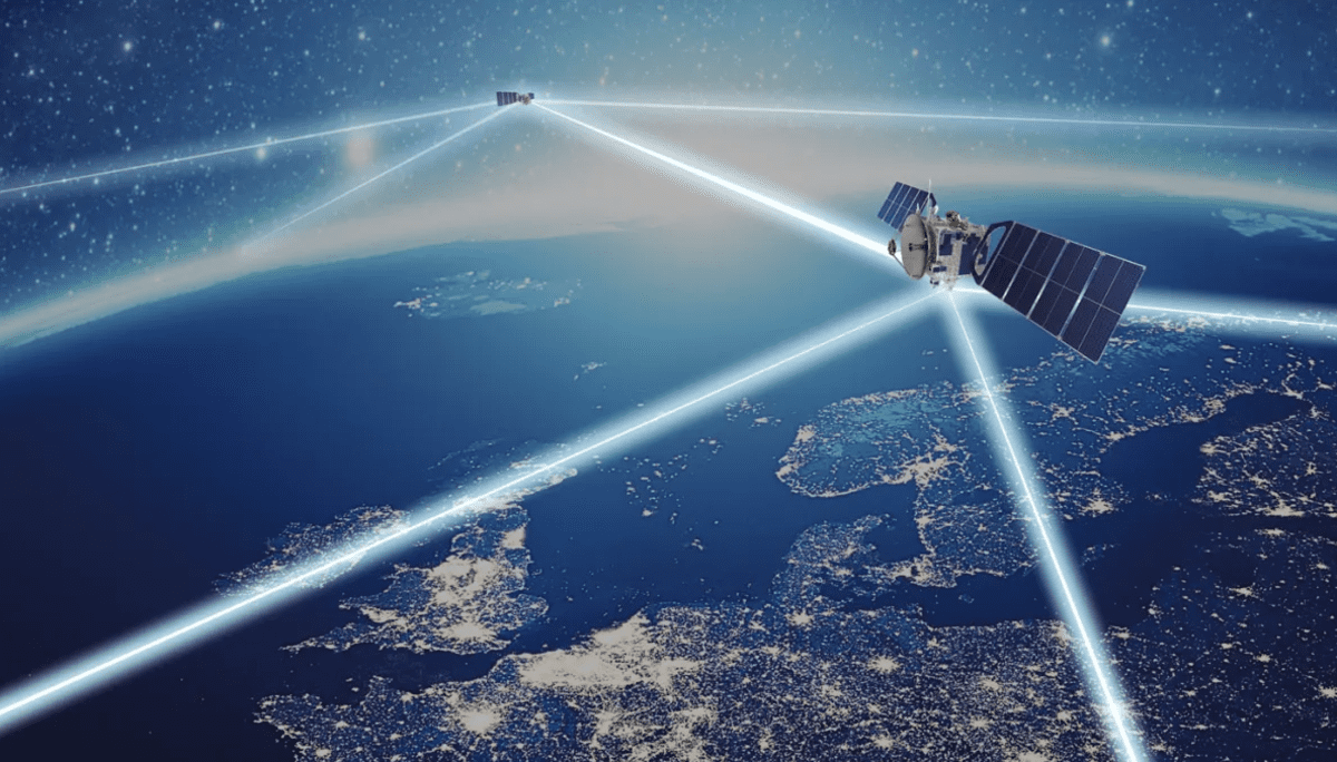 Супутники SpaceX з терміналами Tesat здійснили перший лазерний обмін даними для військових США