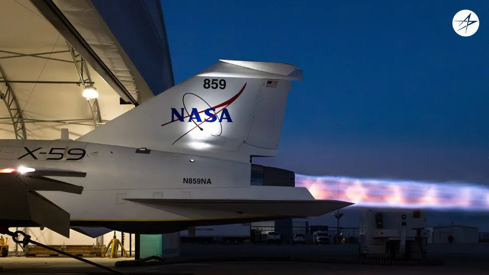 «Тихий» надзвуковий літак X-59 від NASA виходить на перше випробування